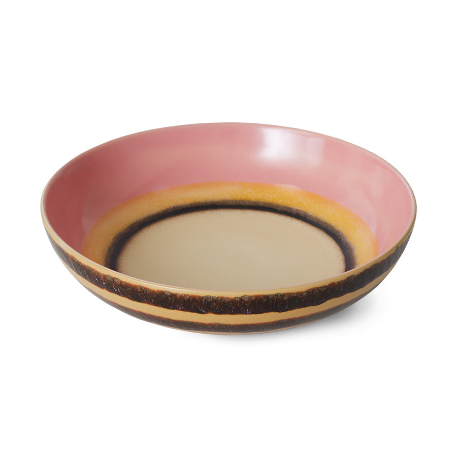 70's Ceramics Salad Bowl Serene