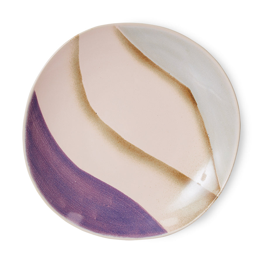 70's Ceramics Side Plate Valley - LEEF mode en accessoires