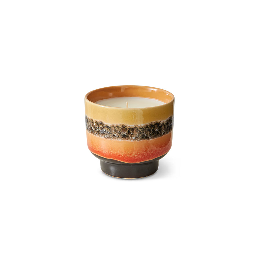 70's Ceramics Small Scented Candle Tulum - LEEF mode en accessoires