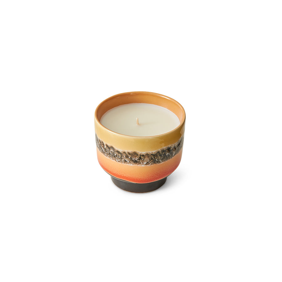 70's Ceramics Small Scented Candle Tulum - LEEF mode en accessoires