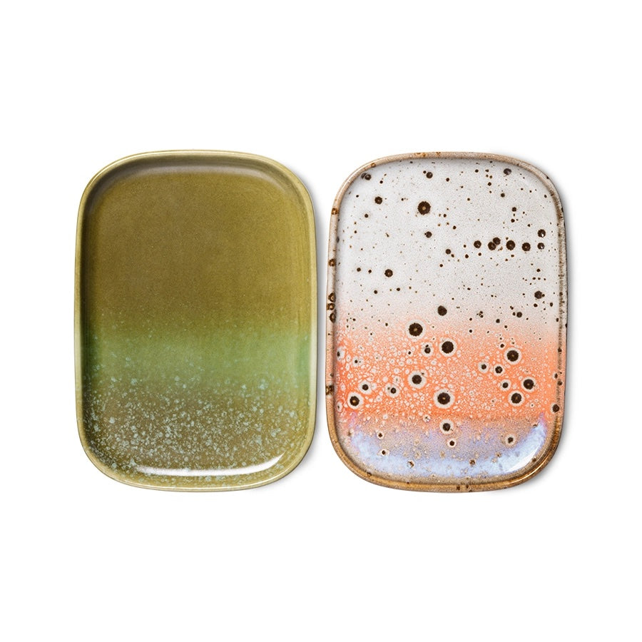 70s Ceramics Small Trays Atlas