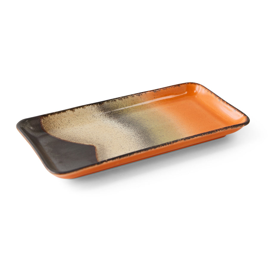 70's Ceramics Small Trays Twenty Four Hours Multiple Colour - LEEF mode en accessoires