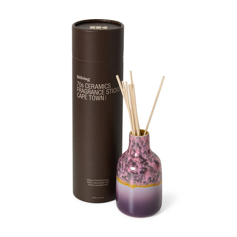 70s ceramics: fragrance sticks Cape Town