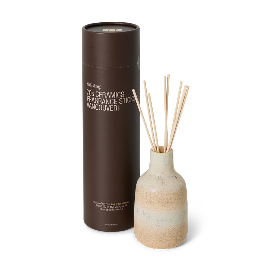 70s ceramics: fragrance sticks Vancouver