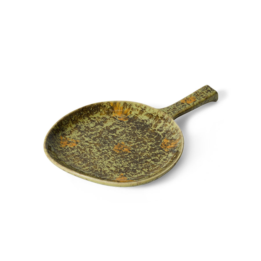 70s ceramics: platter Fjord