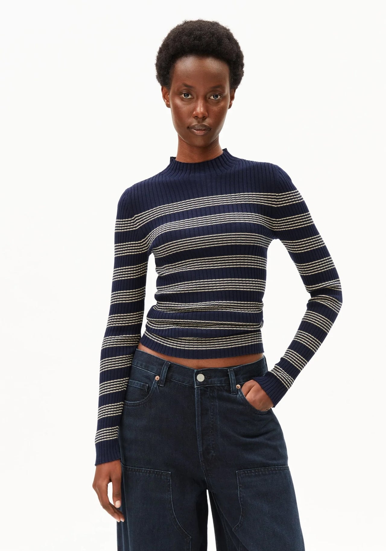 ALAANIASTRIPEDKNITSWEATER3679TintedNavy-GoldenHay__1