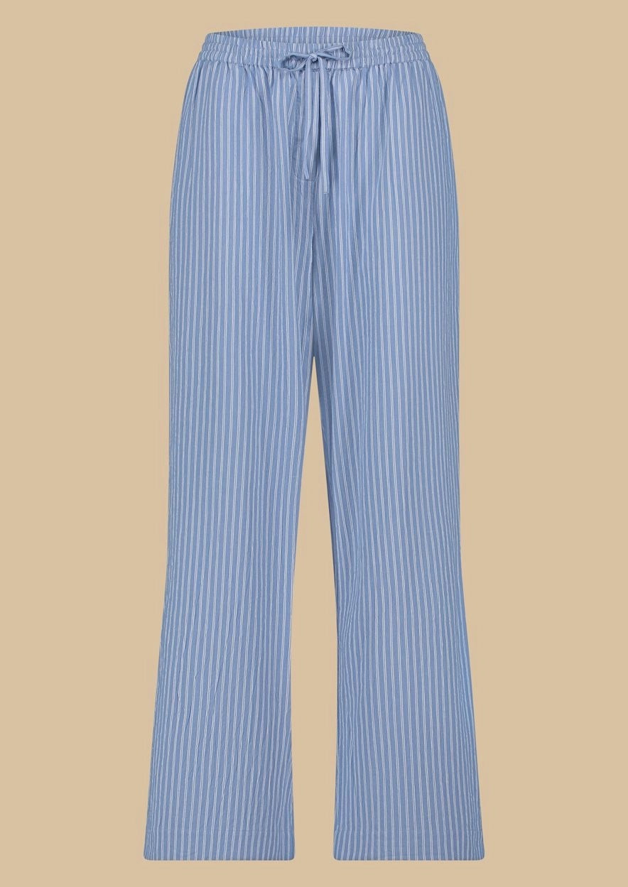 ARIEL PANTS 5521 Fresh water Stripe - LEEF mode en accessoires