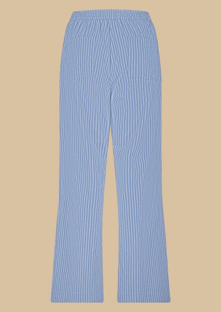 ARIEL PANTS 5521 Fresh water Stripe - LEEF mode en accessoires