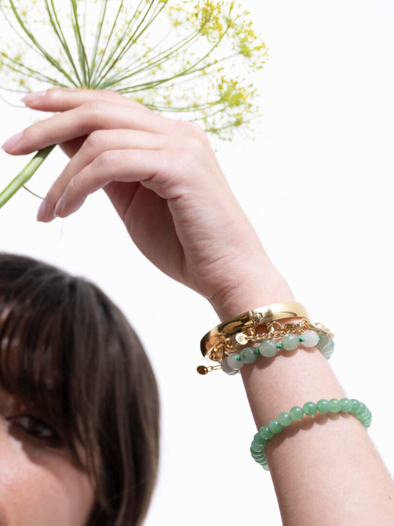 ARMBANDJEMETGEMSTONEBALLETJES_GROENgroen__4