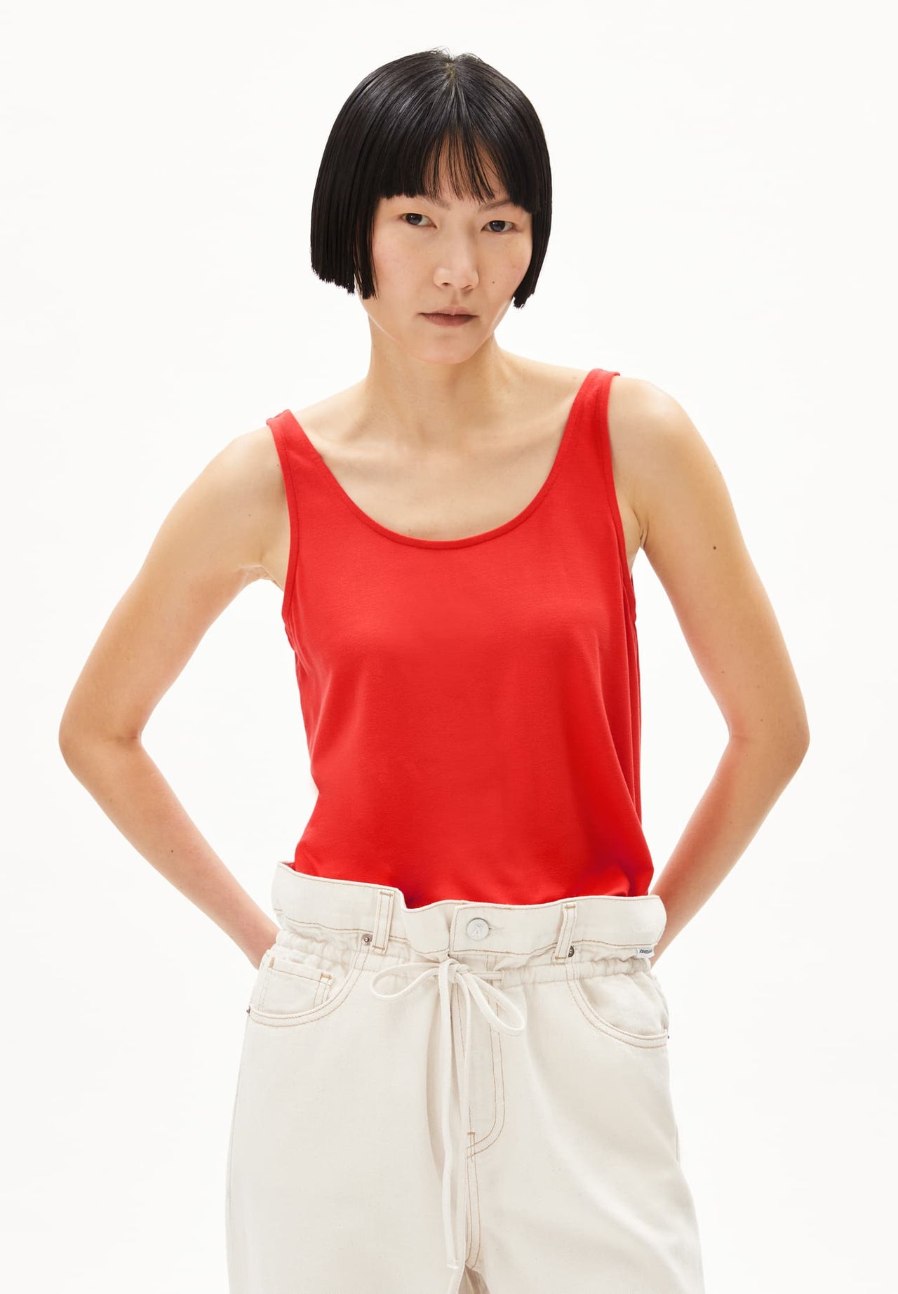 ASHRAANI SOLID 3143 Coral Blush - LEEF mode en accessoires