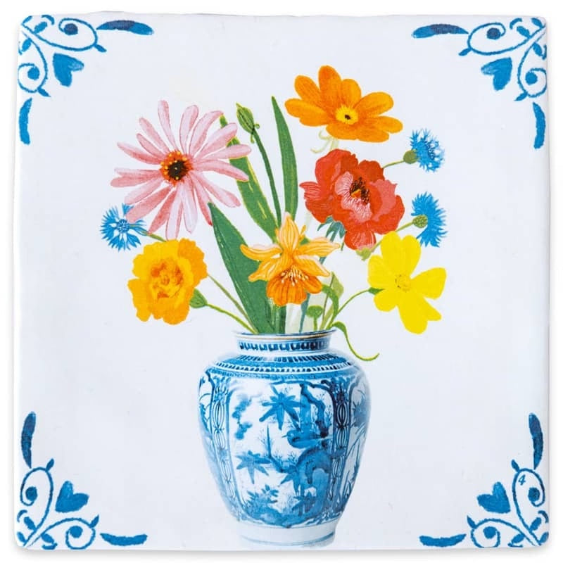 A Vase With Love & Bliss 10x10 cm - LEEF mode en accessoires