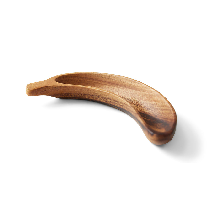 Acacia banana bowl - LEEF mode en accessoires