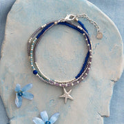 Adventurous Lapis Lazuli Necklace Gold Colored Lapis Lazuli - LEEF mode en accessoires