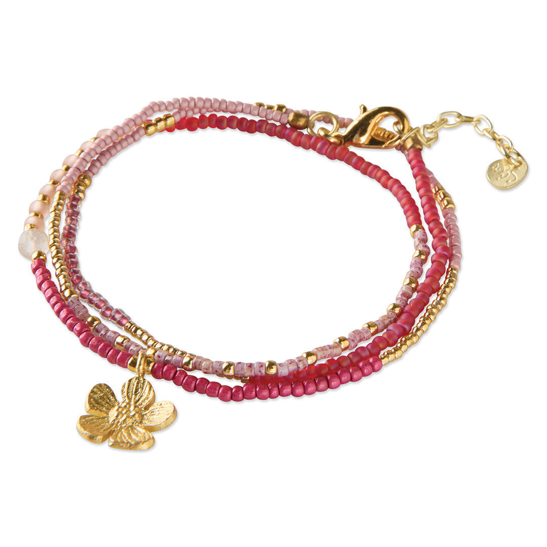 Adventurous Rose Quartz Necklace GC Rose quartz - LEEF mode en accessoires