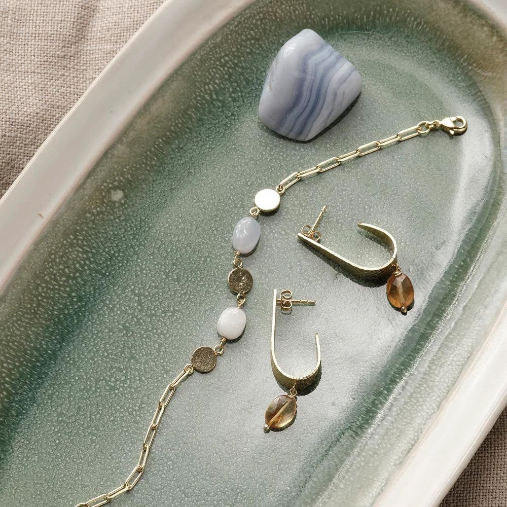 Aesthetic126BlueLaceAgateMoonstoneBraceletBluelaceagate__3