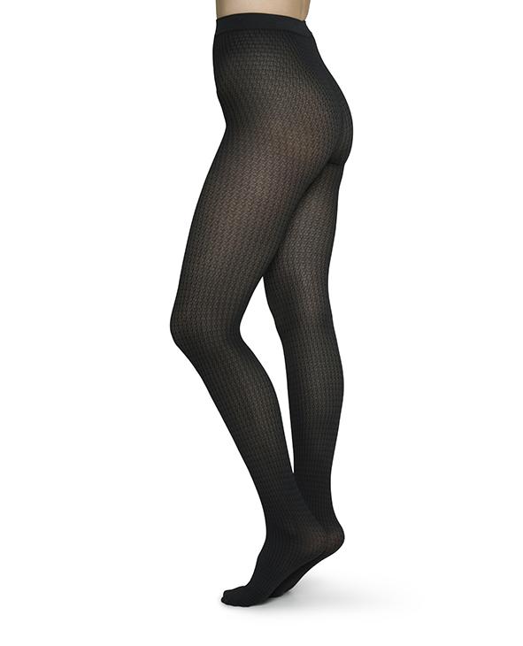 Agnes houndstooth 60 DN Black/Grey - LEEF mode en accessoires