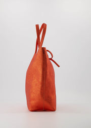 Alice bag Metallic oranje - LEEF mode en accessoires