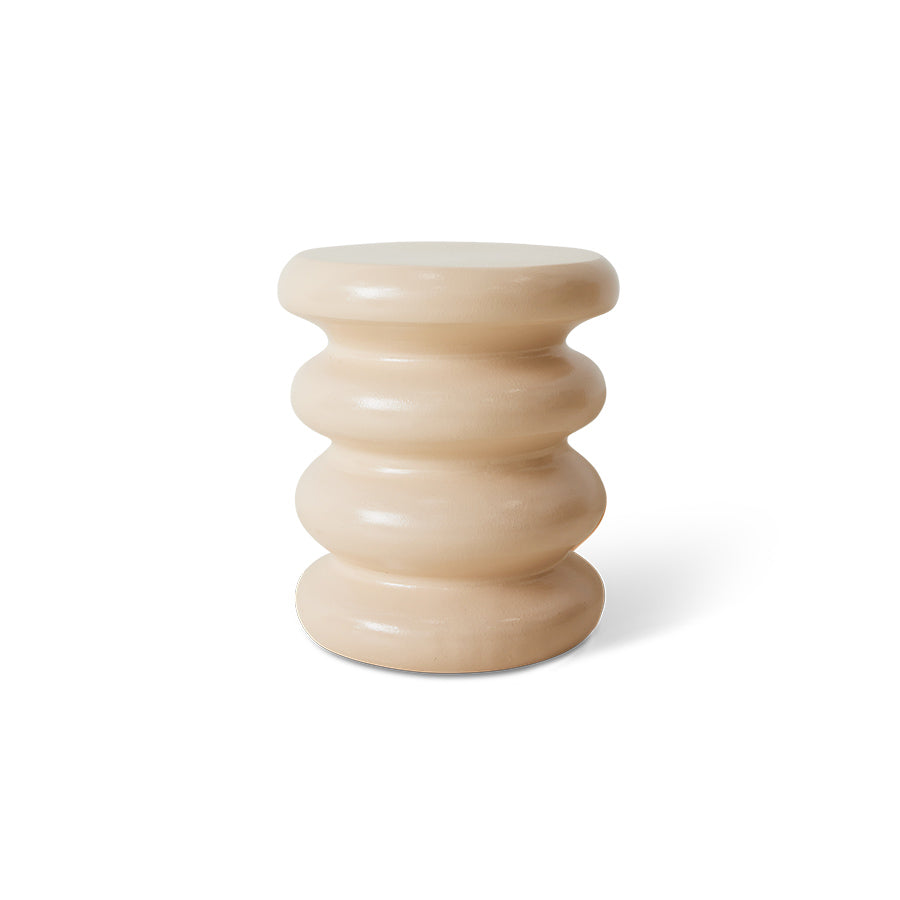 Allure Side Table Cream - LEEF mode en accessoires
