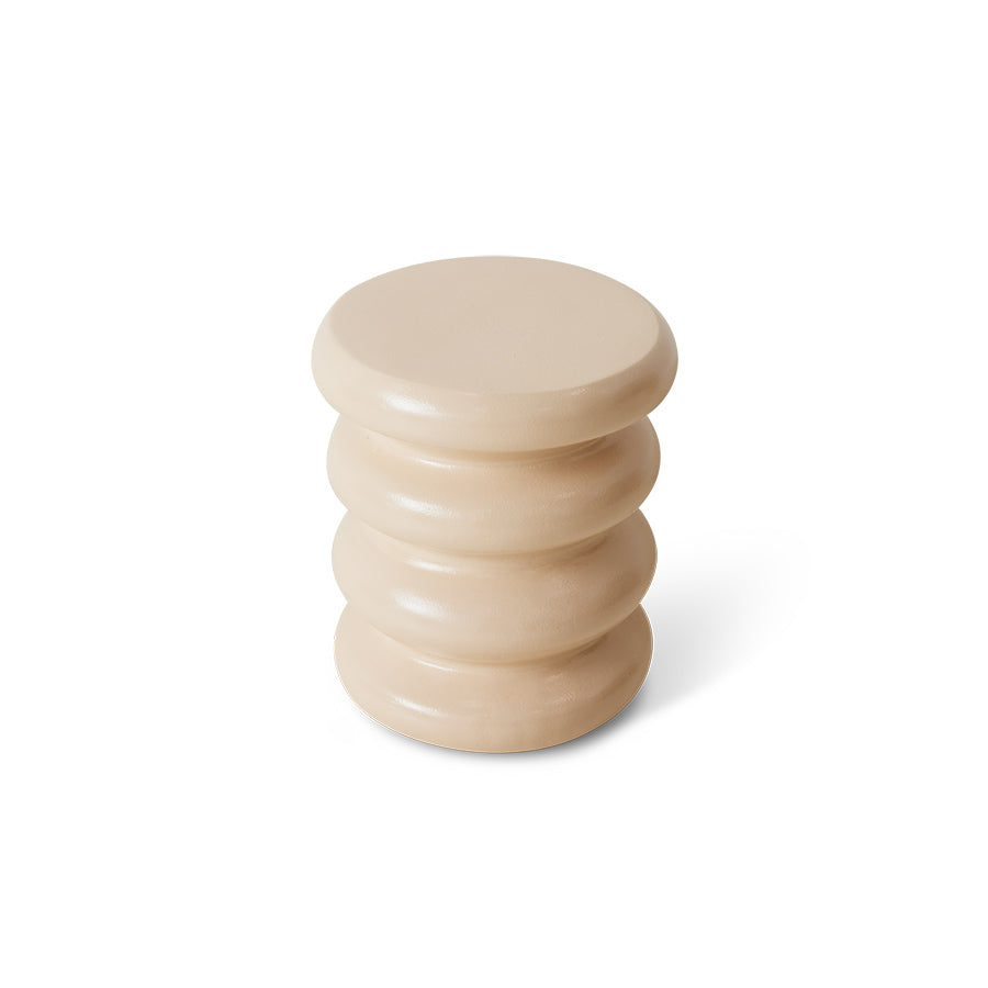 Allure Side Table Cream - LEEF mode en accessoires