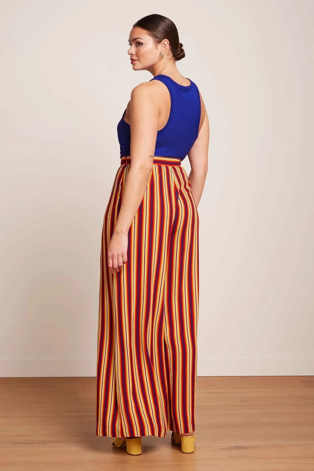 Antonia Pants Giverny 651 True Red - LEEF mode en accessoires