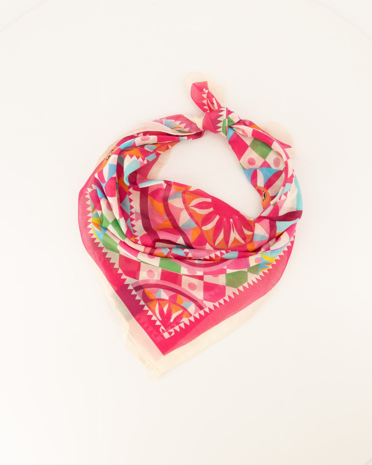 Astrid Groot Sjaals Fuchsia Sun - LEEF mode en accessoires