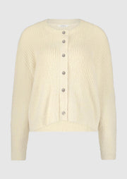 Audrey Cardigan 2021 Cosy White - LEEF mode en accessoires