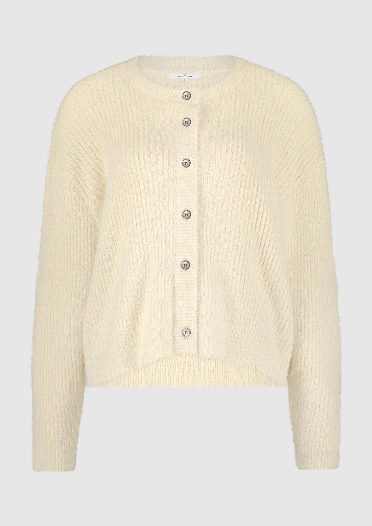 Audrey Cardigan 2021 Cosy White - LEEF mode en accessoires