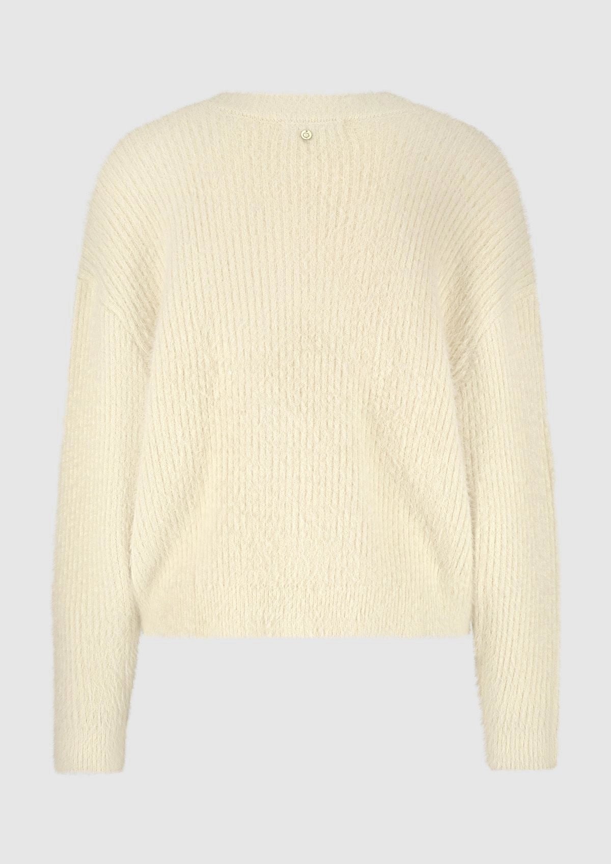Audrey Cardigan 2021 Cosy White - LEEF mode en accessoires