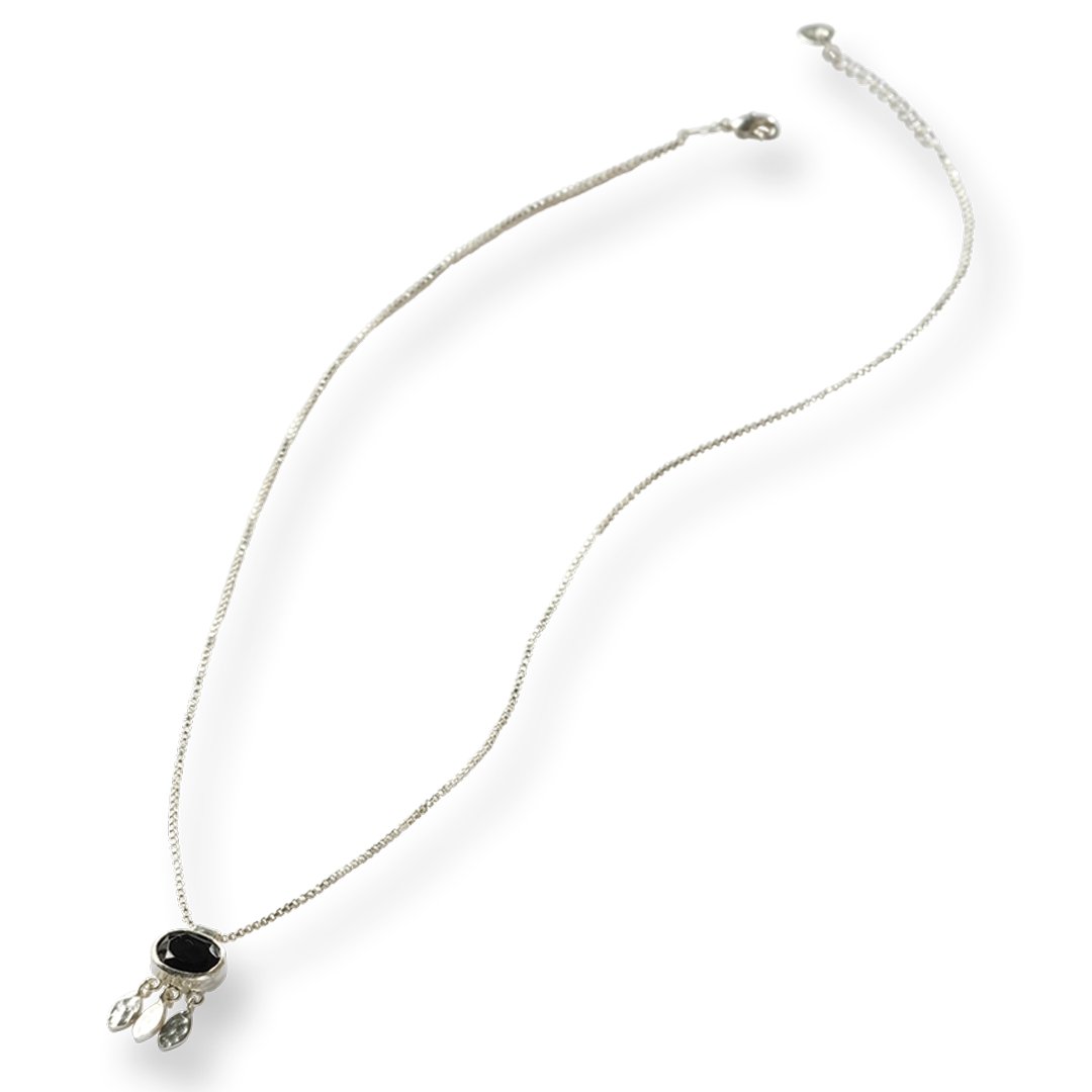 Authentic Black Onyx Necklace SP Black onyx - LEEF mode en accessoires