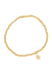 BALLETJES ARMBANDJE (S) goud - LEEF mode en accessoires