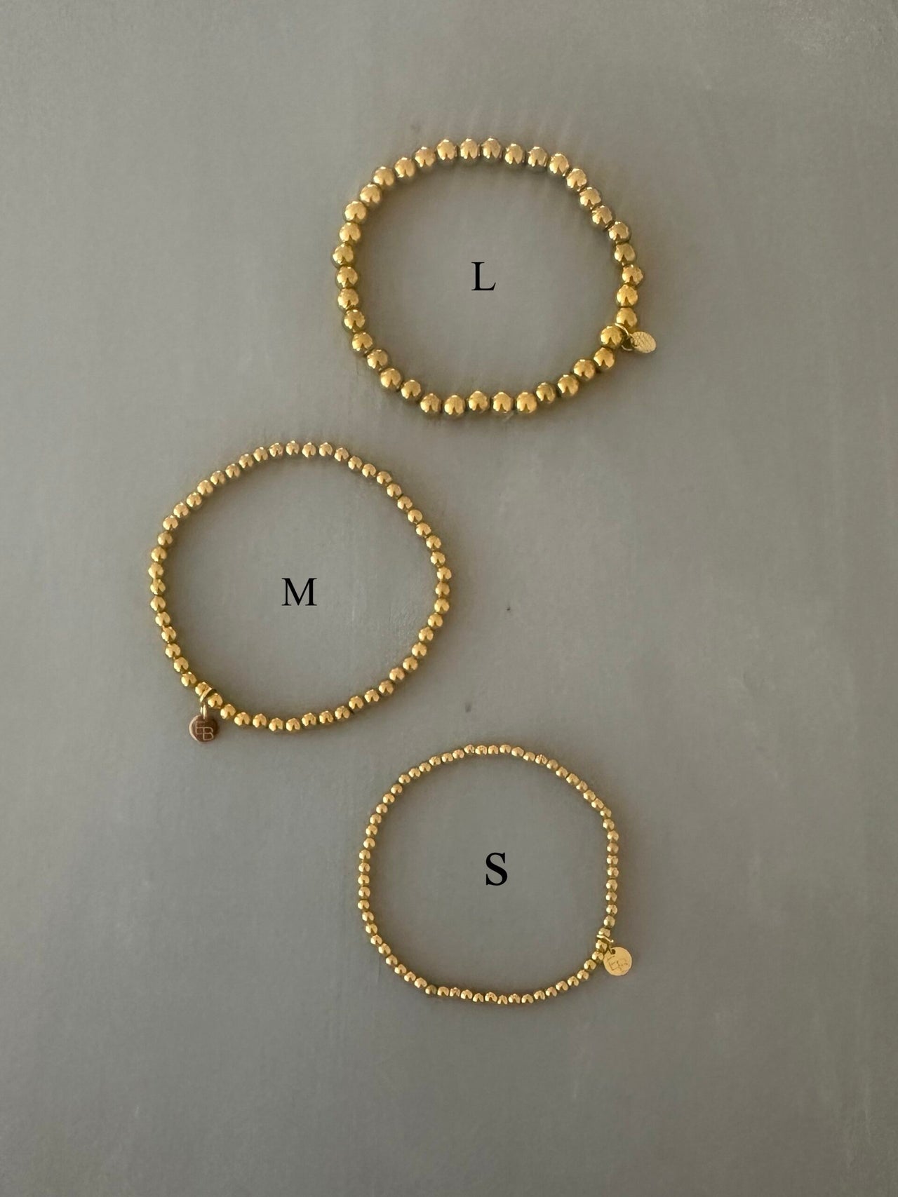 BALLETJES ARMBANDJE (S) goud
