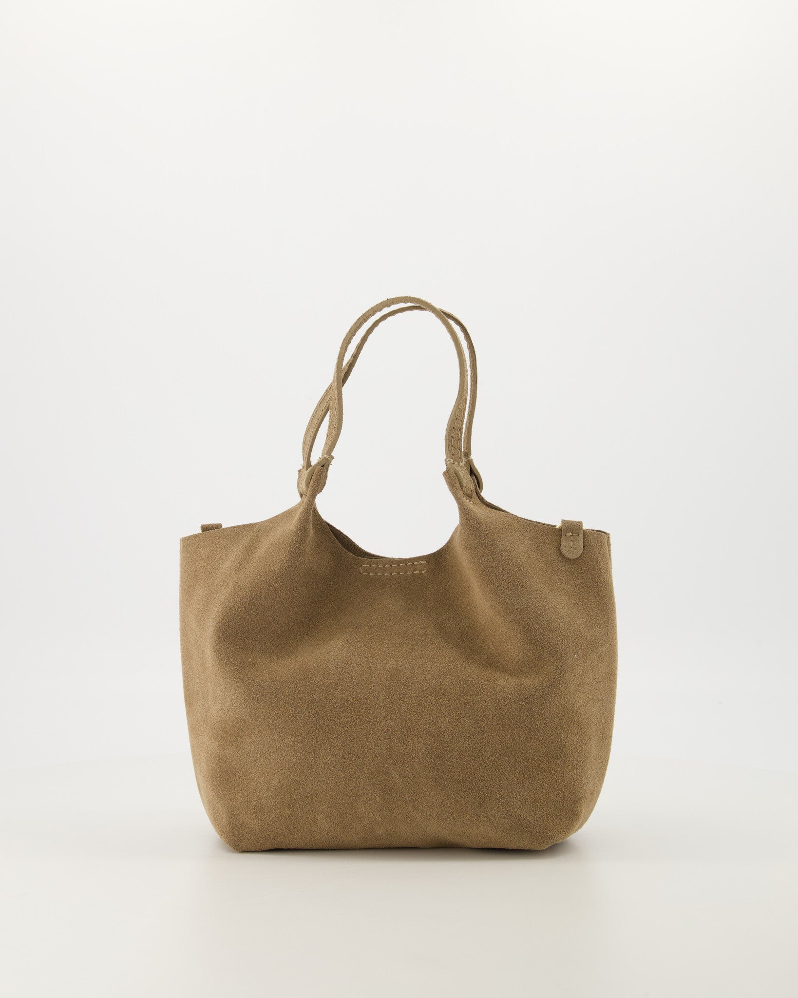 Baby Lou Suede 46 Taupe - LEEF mode en accessoires