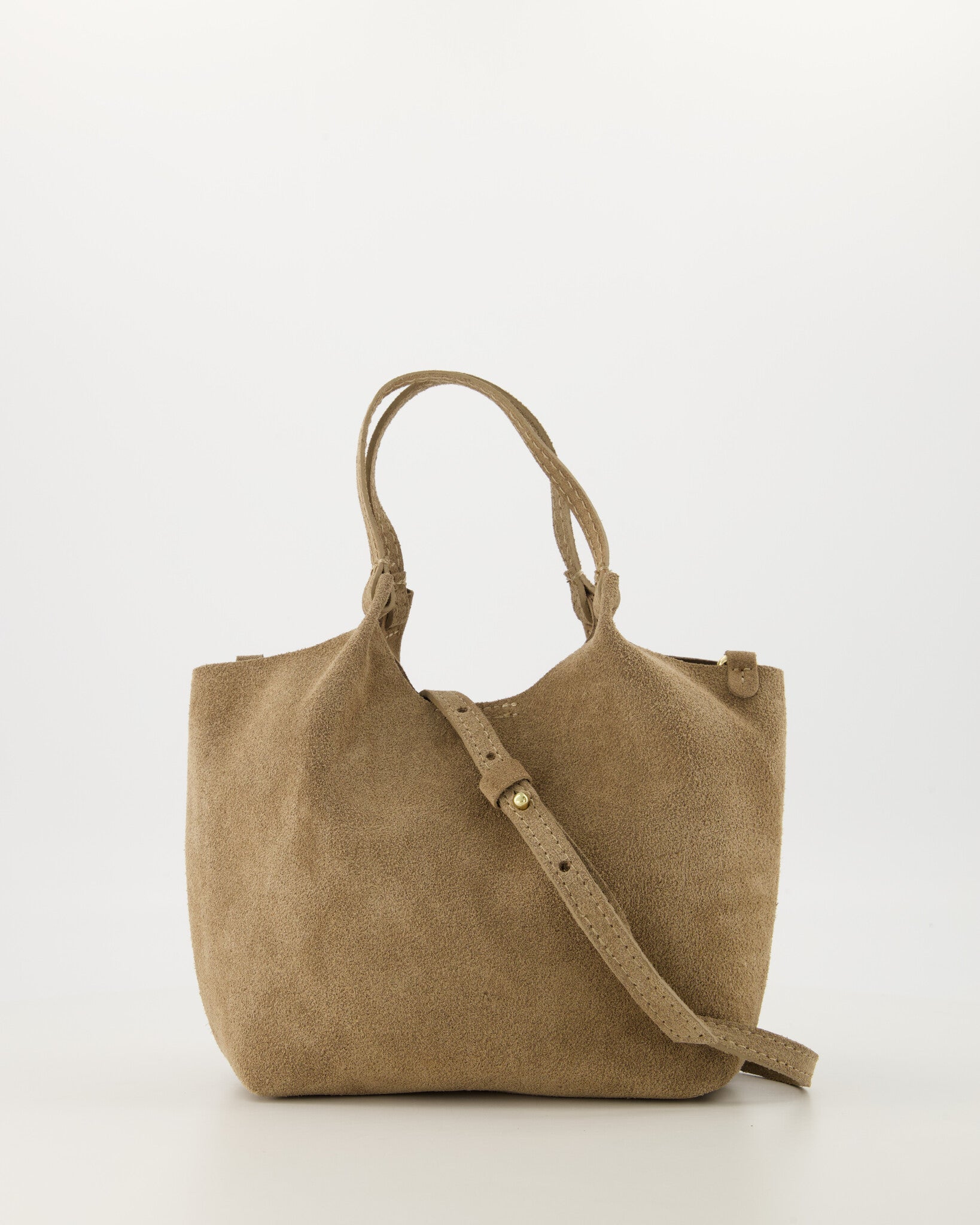 Baby Lou Suede 46 Taupe - LEEF mode en accessoires