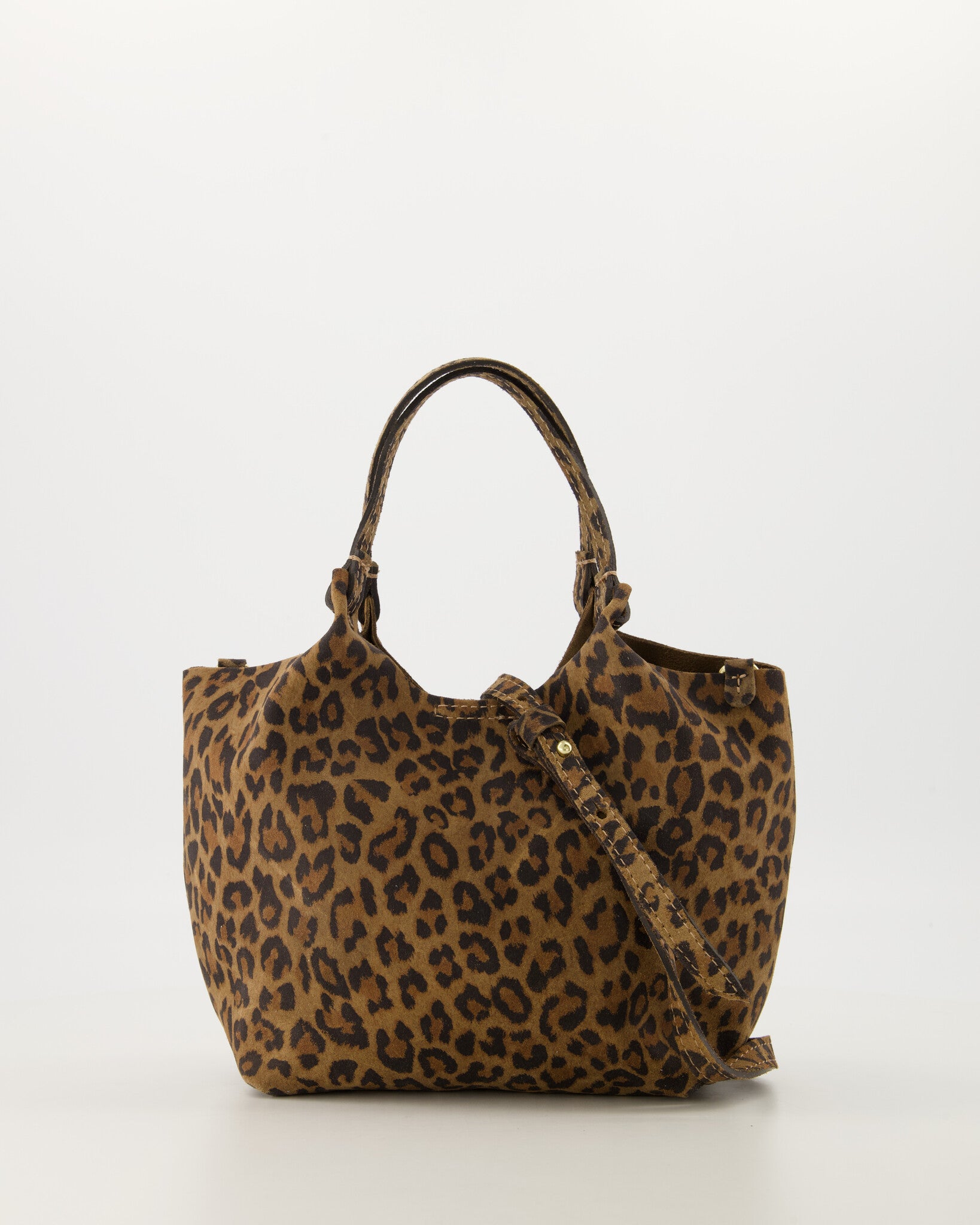 Baby Lou Suede Luipaard - LEEF mode en accessoires