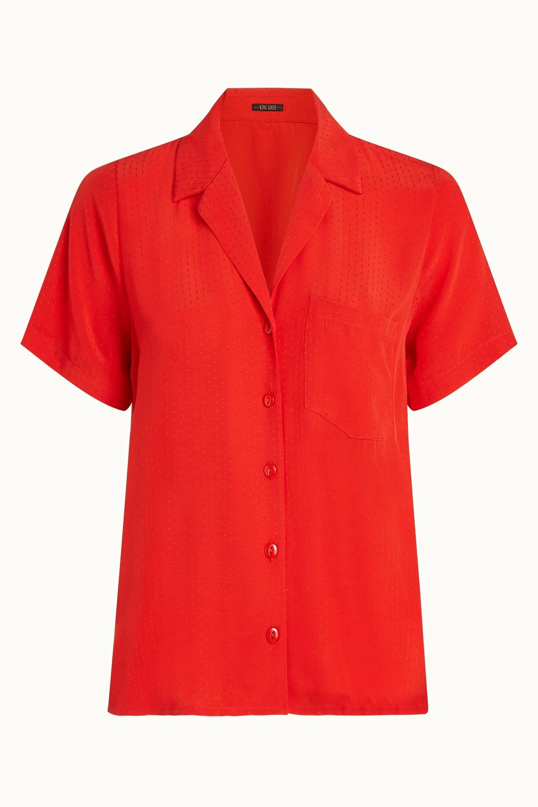 Bella Blouse Sista 653 Fire red - LEEF mode en accessoires