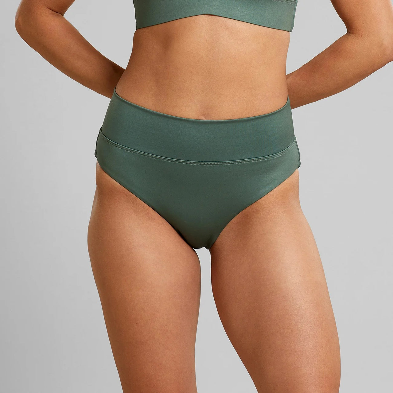 Bikini Pants Slite Leaf Green  Leaf Green - LEEF mode en accessoires