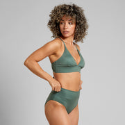 Bikini Top Alva Leaf Green Leaf Green - LEEF mode en accessoires