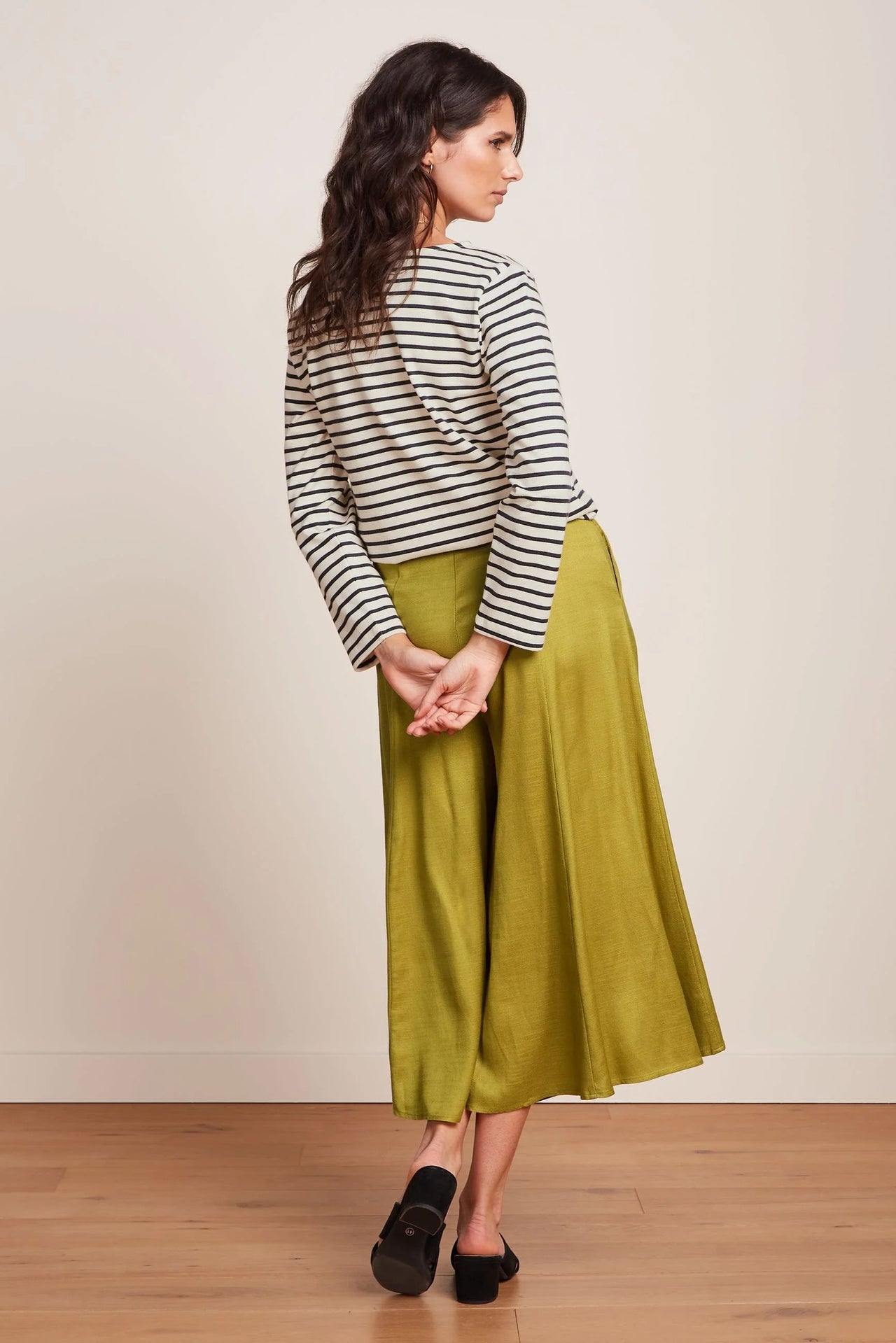 Boatneck Top Britney Striped 445 Evening Blue - LEEF mode en accessoires