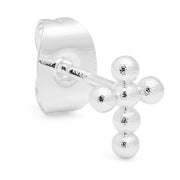 BouquetCrossearring1pcsSilverPlated__5
