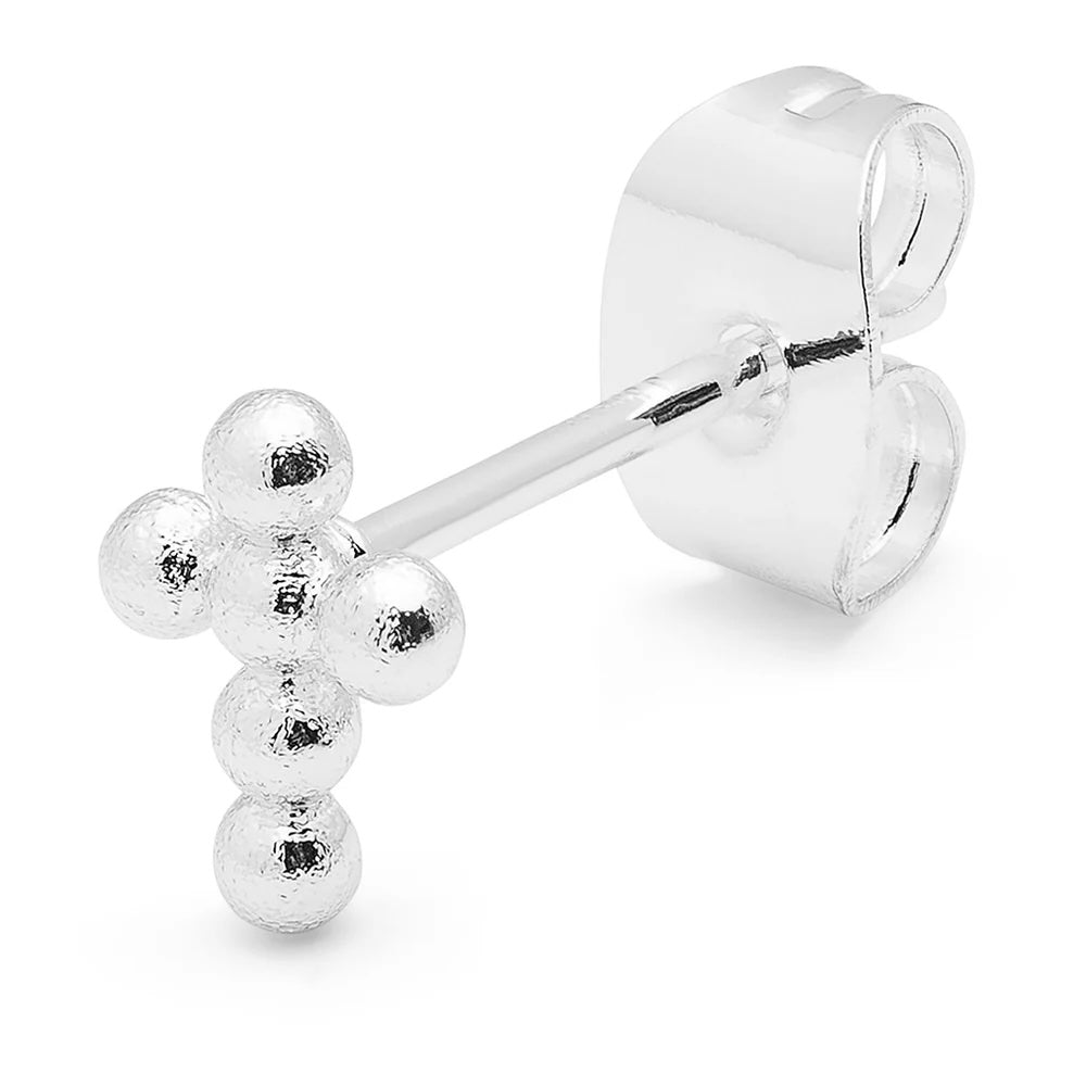 BouquetCrossearring1pcsSilverPlated__6