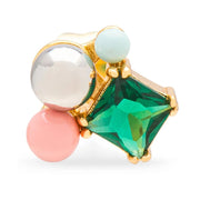 BouquetGreenBlingEarring1pcsGreenBling__4