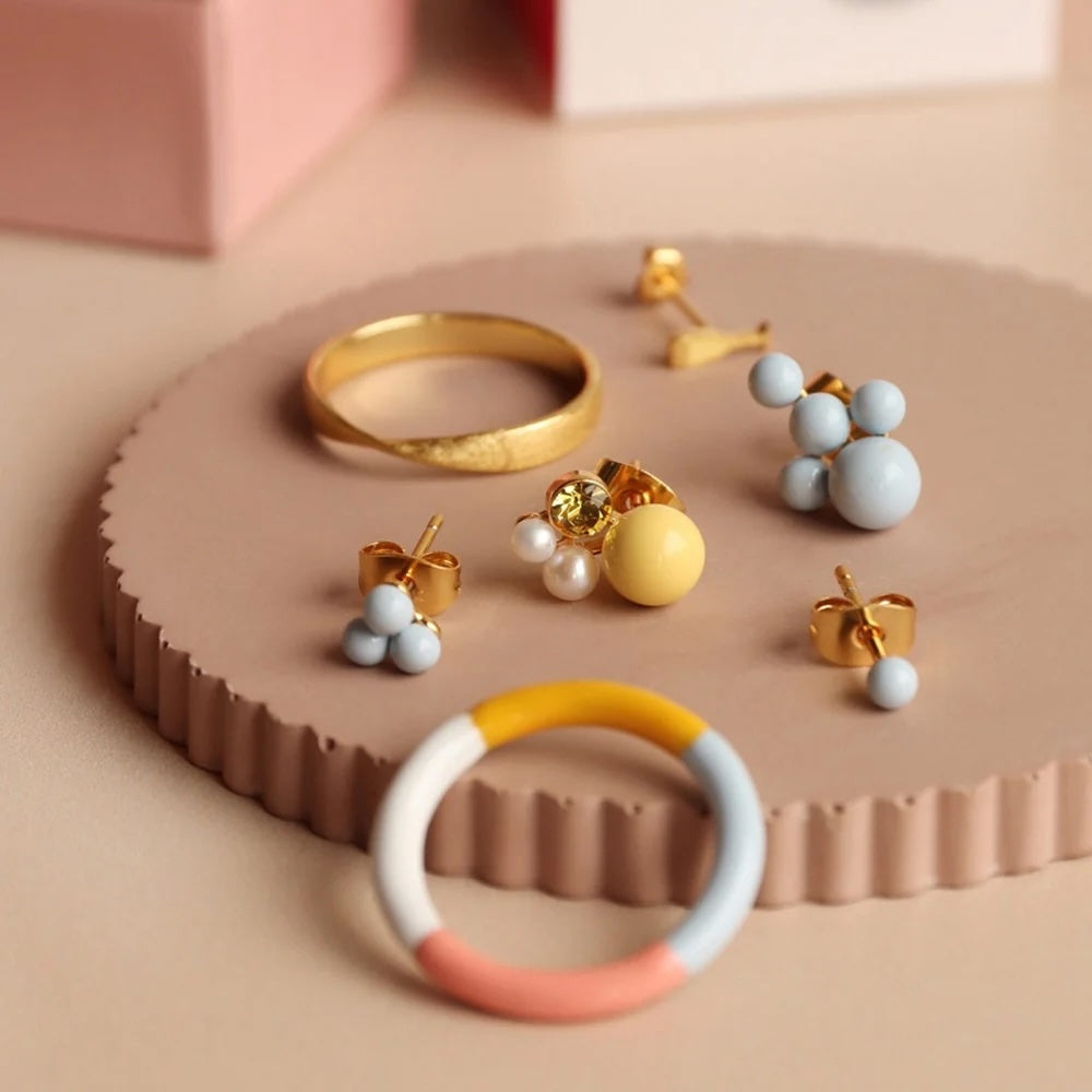 BouquetLemonEarringGoldPlated__5