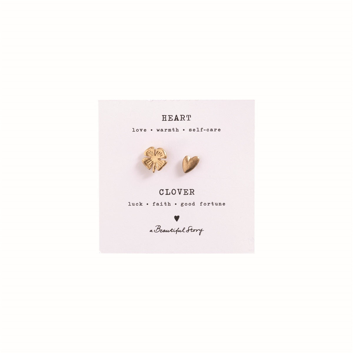 Brooch Set Clover Heart Brooch GP Clover - LEEF mode en accessoires
