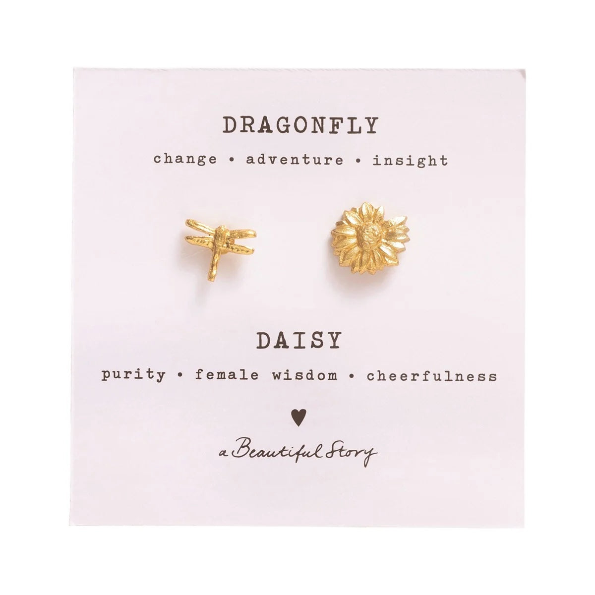 Brooch Set Daisy GP Dragonfly - LEEF mode en accessoires