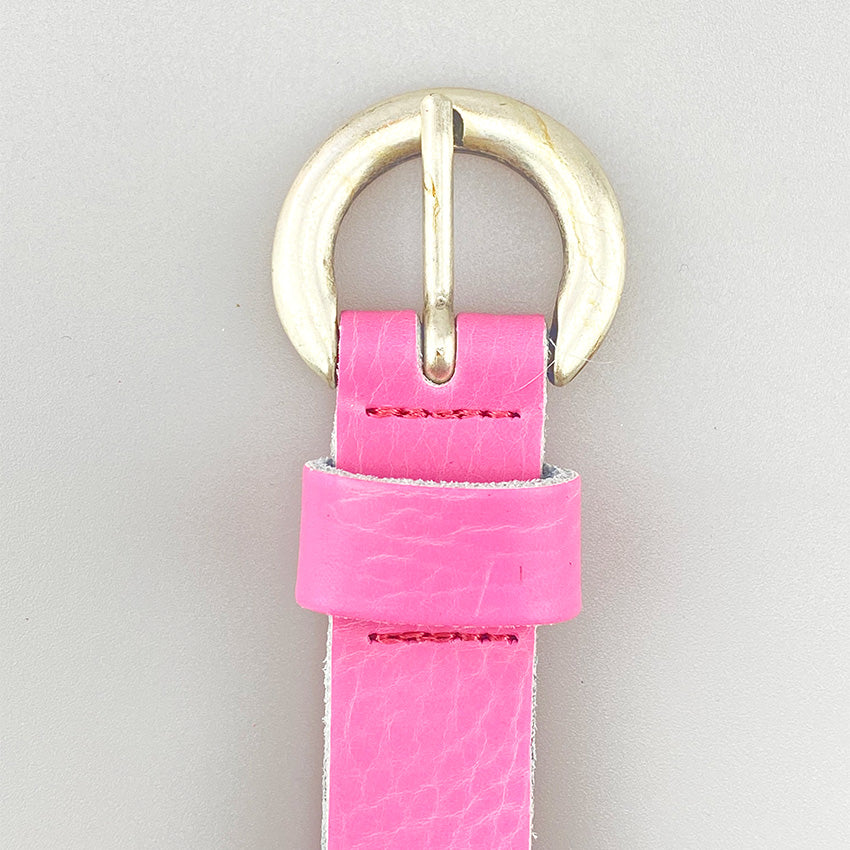 Broos Oud Zilver 2cm Cosmo Bubble Pink - LEEF mode en accessoires