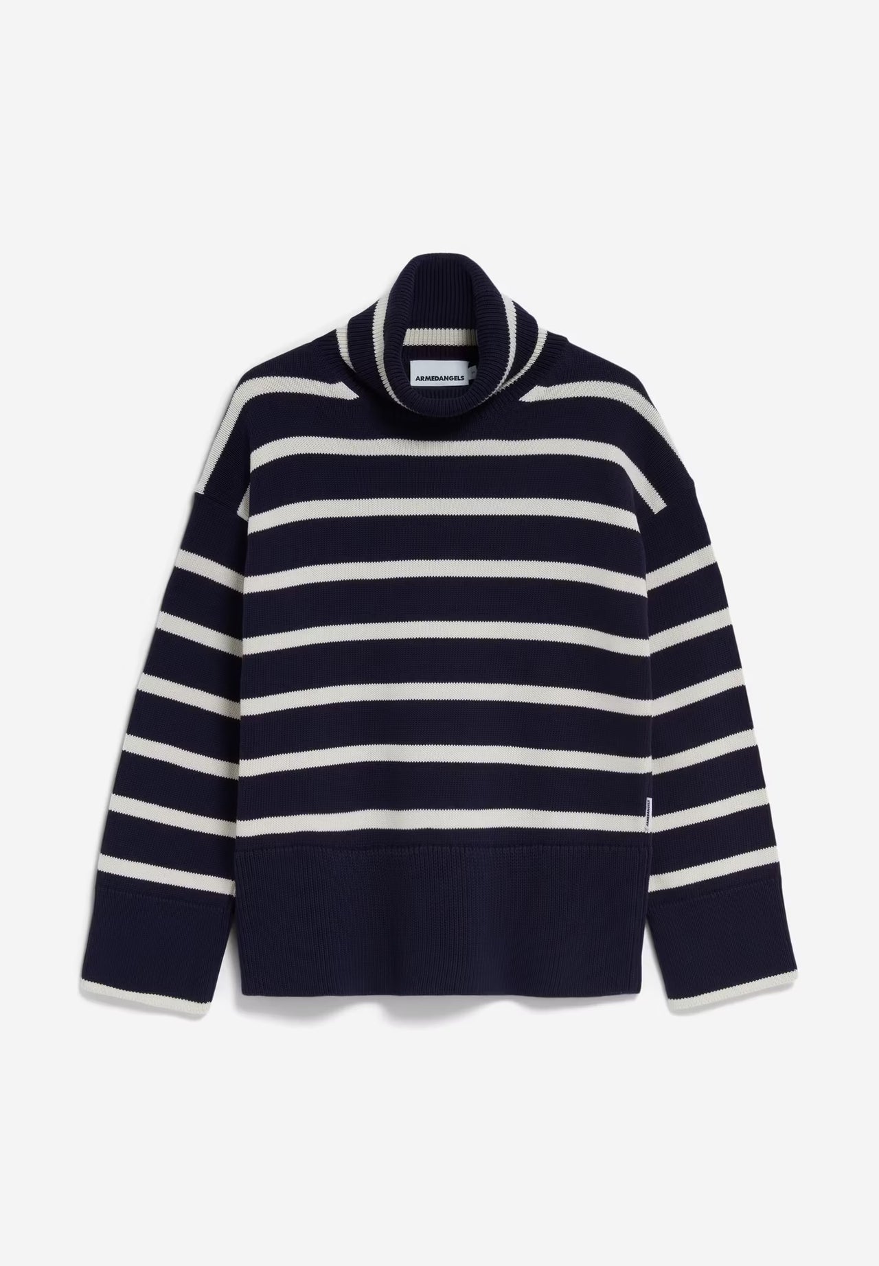 CHANAA STRIPES 1708 Night sky-Oatmilk