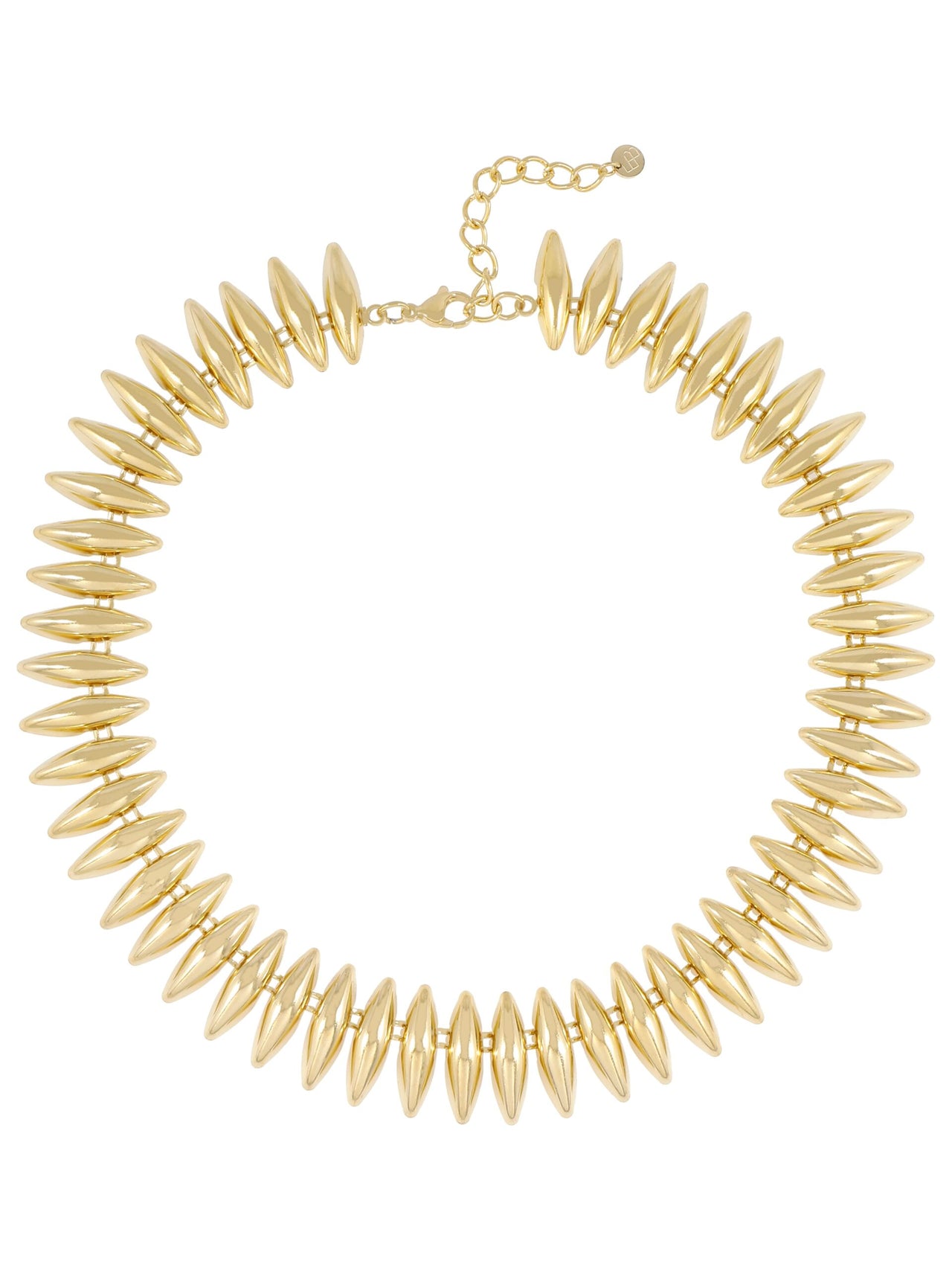 CONE KETTING XL goud - LEEF mode en accessoires