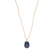 Calm Lapis Lazulli Necklace GC Lapis Lazuli - LEEF mode en accessoires