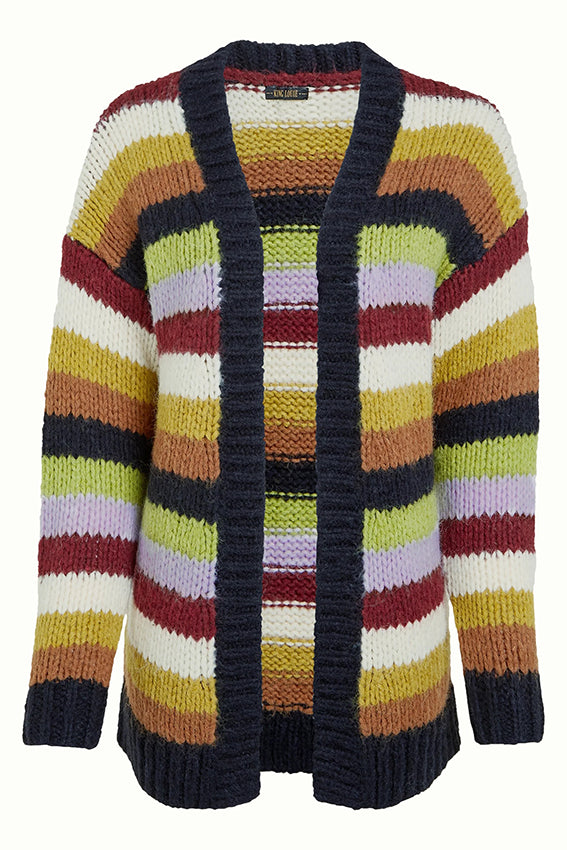 CardiOversizeCampoKnitStripe999MultiColor__5