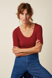 CariceTopUniRib655ChiliRed__1